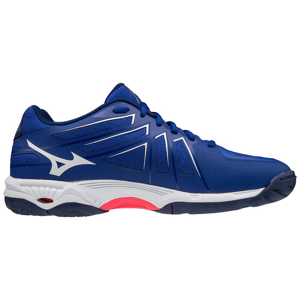 Tenis Para Voleibol Mizuno Mujer Mexico Mizuno Wave Hurricane 3 Azules Blancos Rosas Tienda Mizuno Online